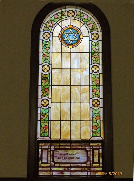 One of the Stained Glass Windows